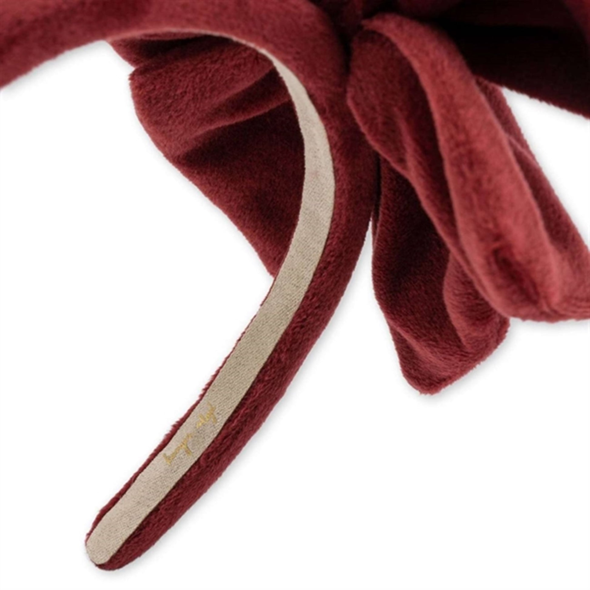 Konges Sløjd Hairbrace Big Velvet Bowie Red