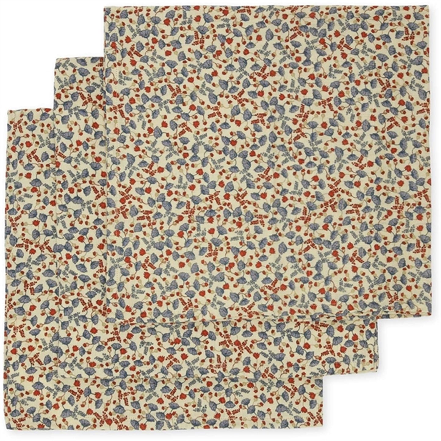 Konges Sløjd Muslin Cloth 3-pack Marche De Fleur