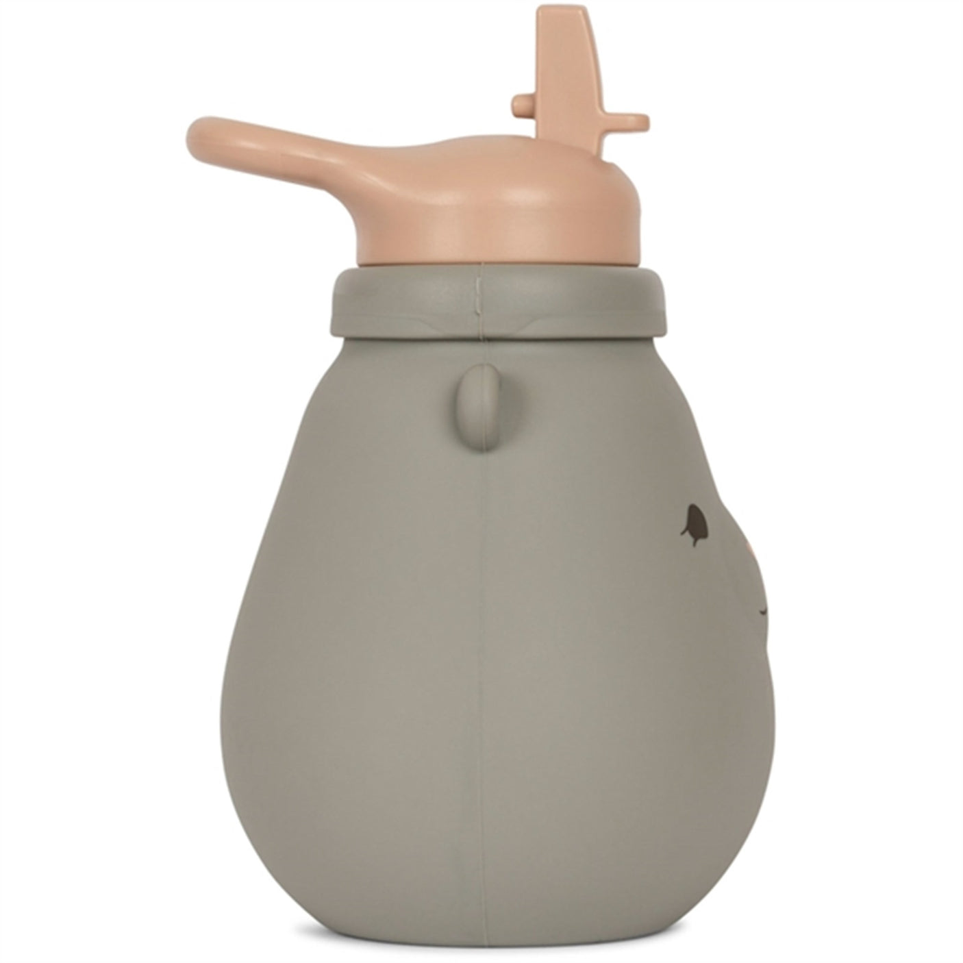 Konges Sløjd Silicone Drinking Bottle Teddy Whale
