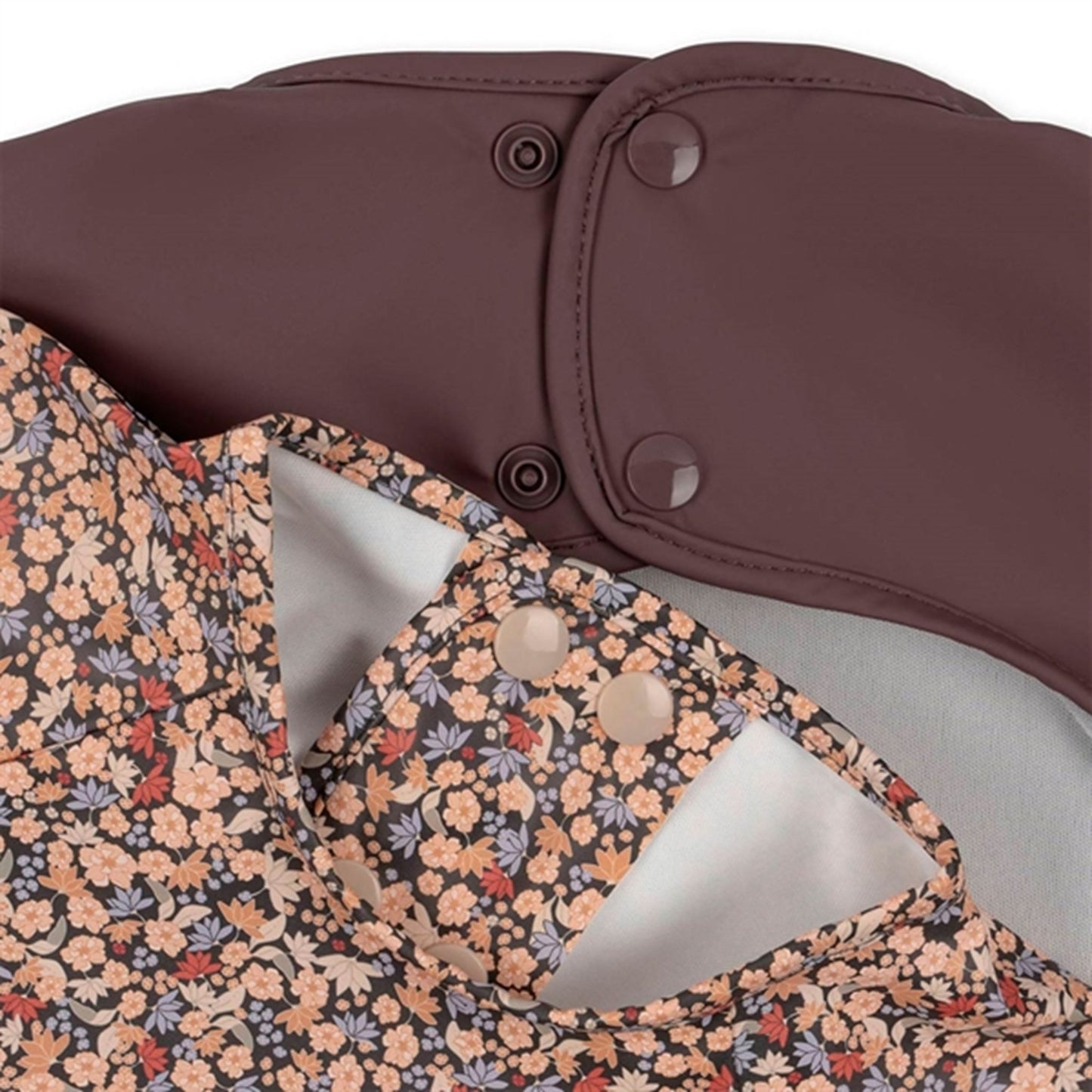 Konges Sløjd Bib w. Sleeves 2-pack Toulouse/Sparrow