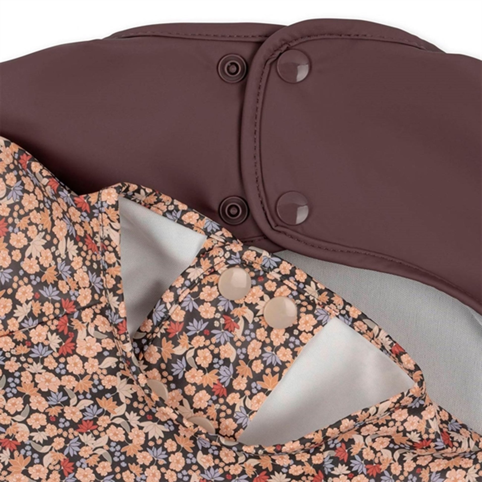 Konges Sløjd Bib w. Sleeves 2-pack Toulouse/Sparrow