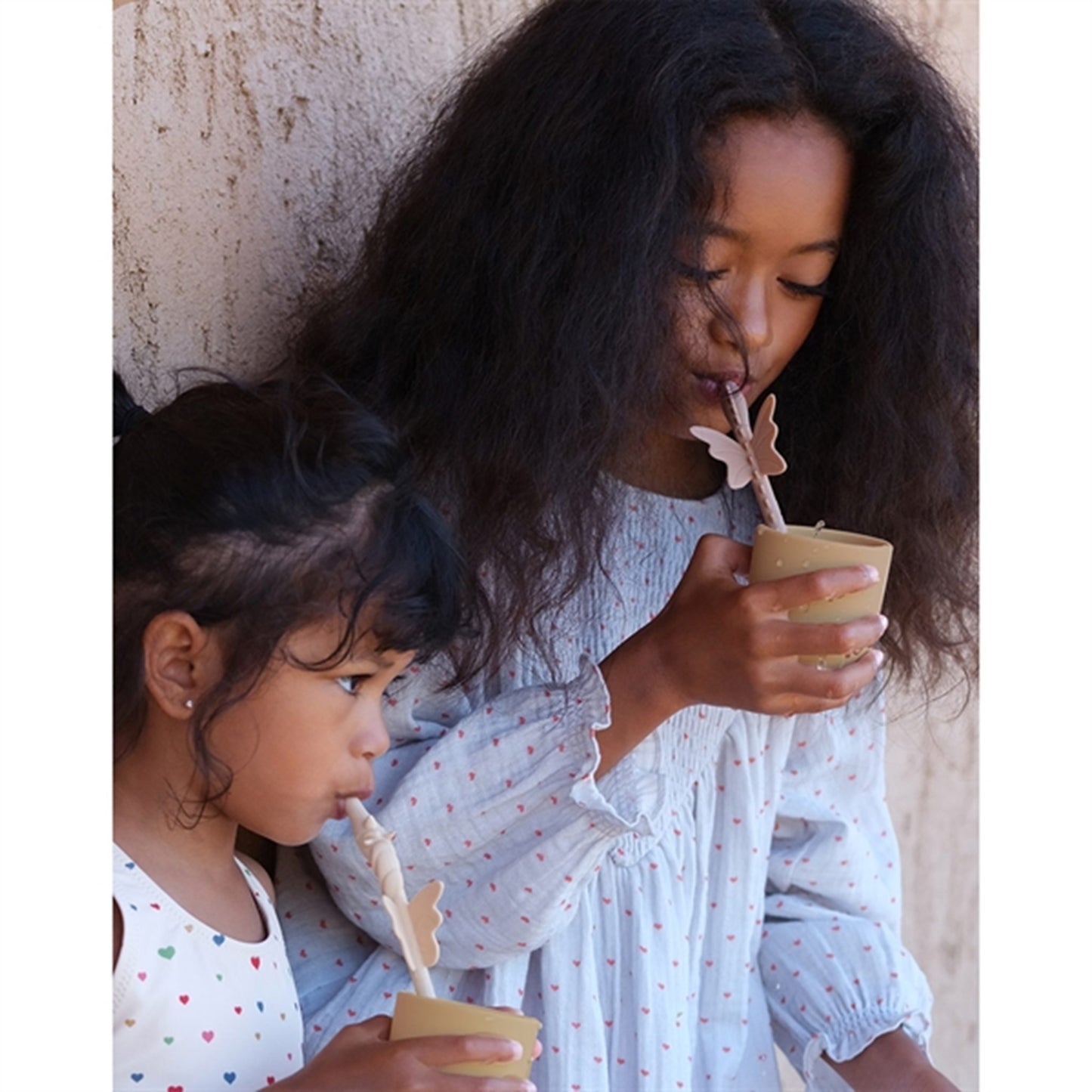 Konges Sløjd Straw Silicone Unicorn 4-pack Shitaki Mix