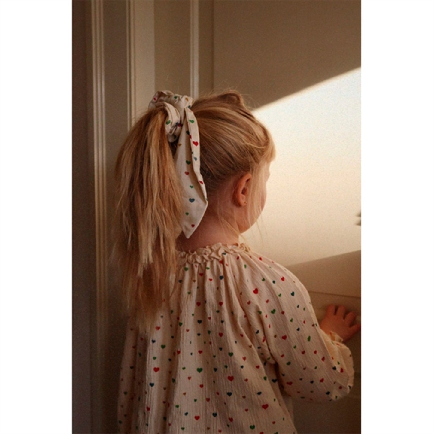 Konges Sløjd Scrunchie Scarf Multi Hearts