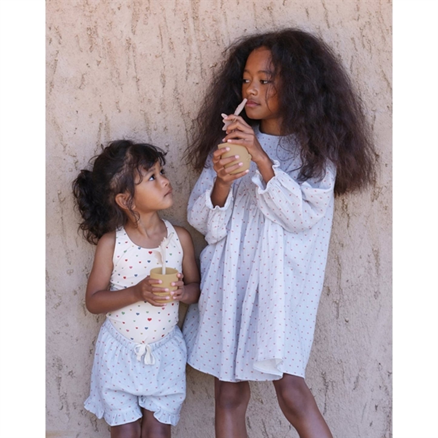 Konges Sløjd Multi Hearts Manuca Basic Swimsuit