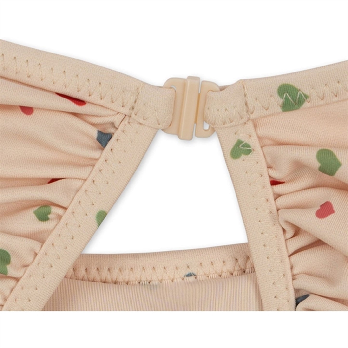 Konges Sløjd Multi Hearts Manuca Frill Swimsuit