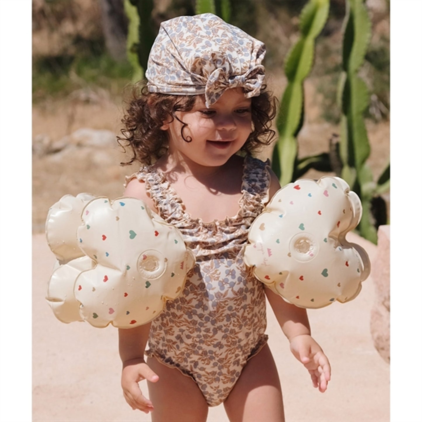 Konges Sløjd Swim Rings Heart Multi Hearts