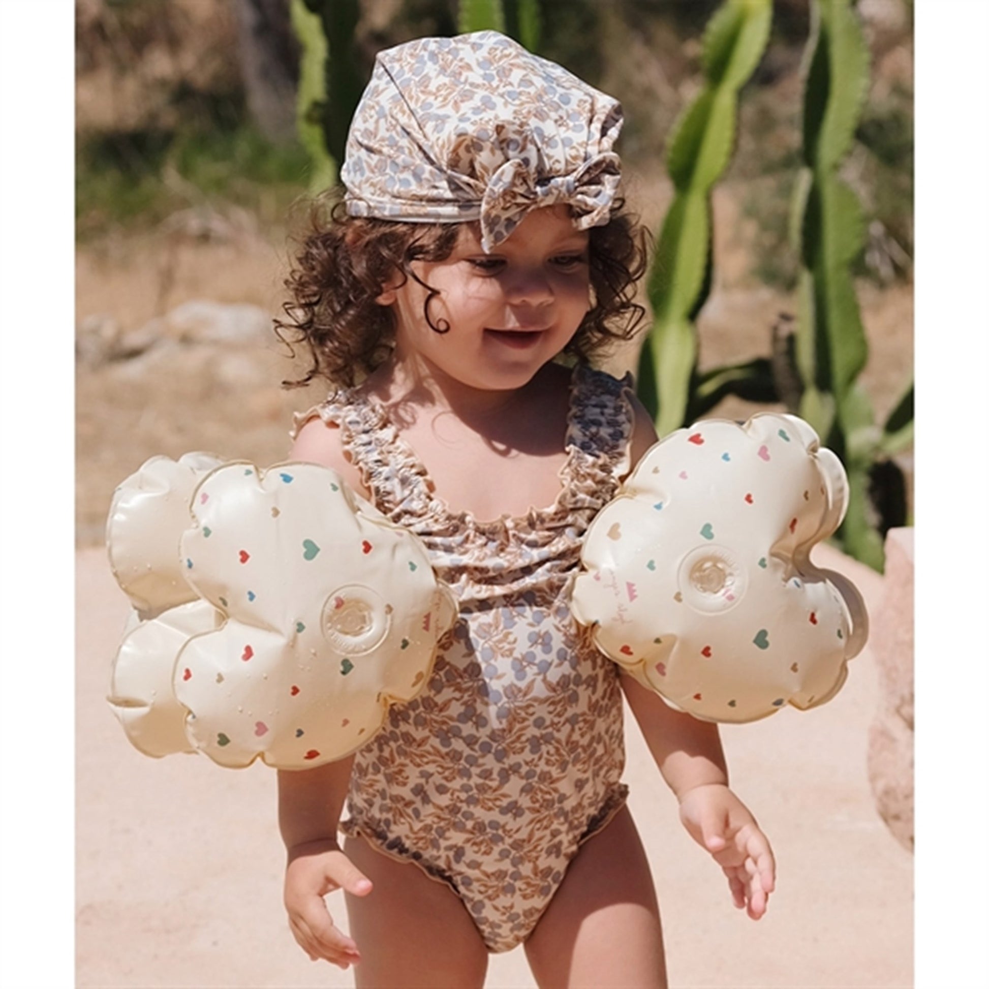 Konges Sløjd Swim Rings Heart Multi Hearts