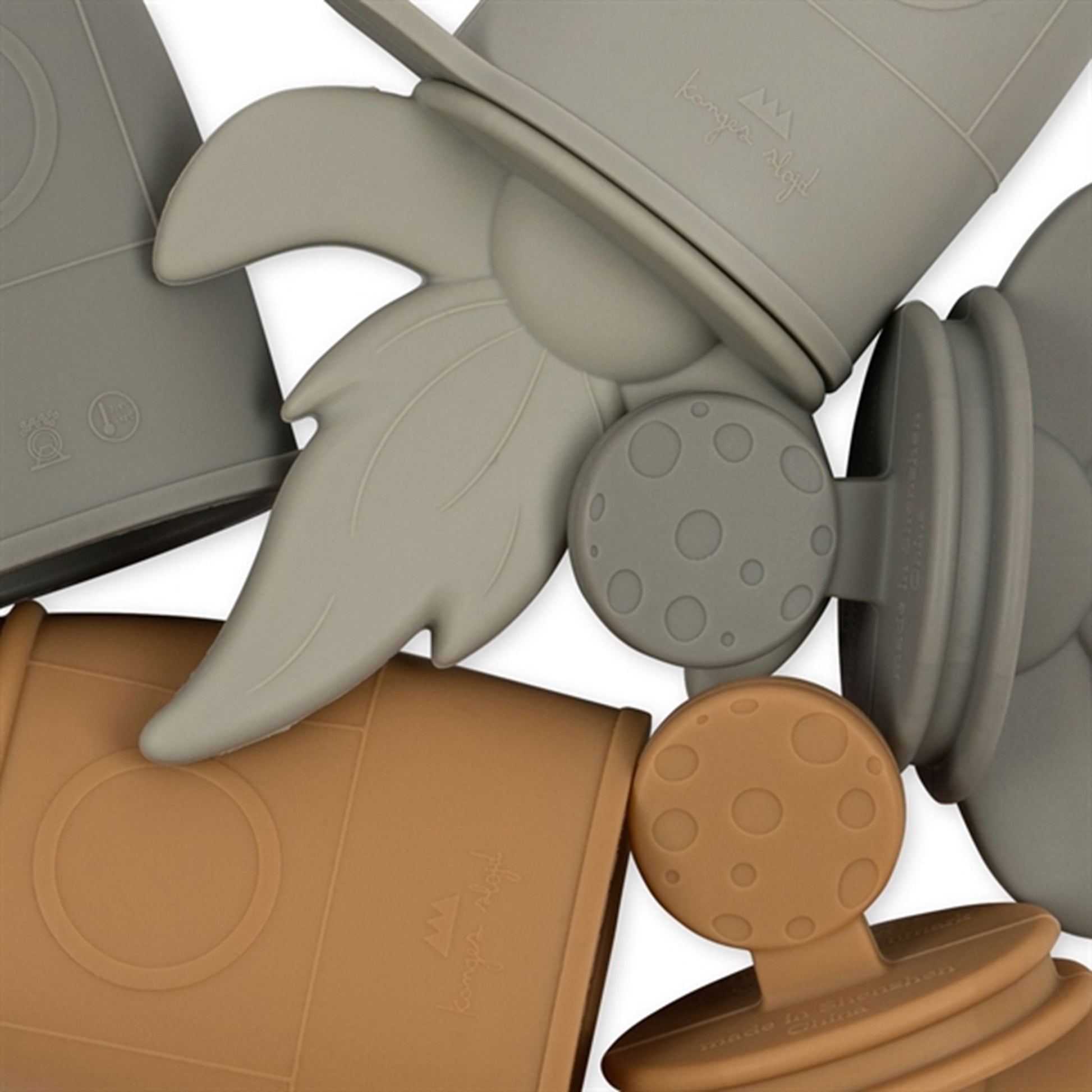 Konges Sløjd Ice Cream Molds 3-pack Rocket Almond Mix