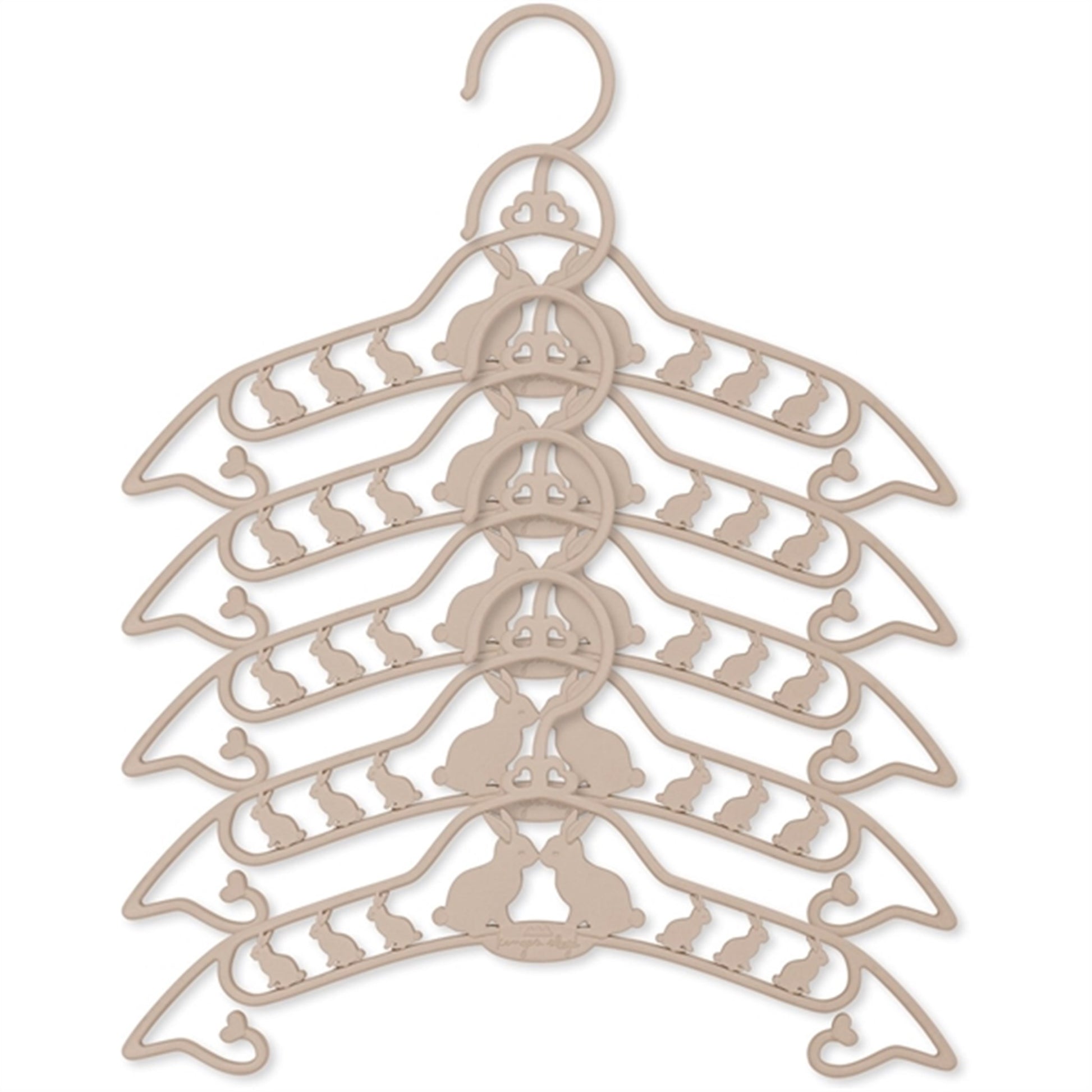 Konges Sløjd Hanger 5-pack Bunny Blush