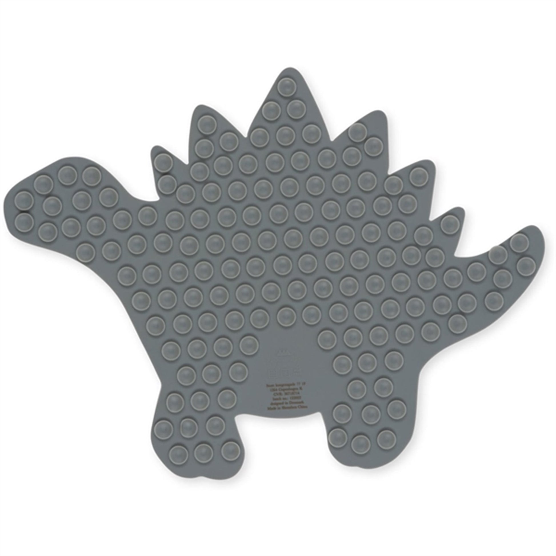 Konges Sløjd Bath Mat Silicone Dino Quarry Blue