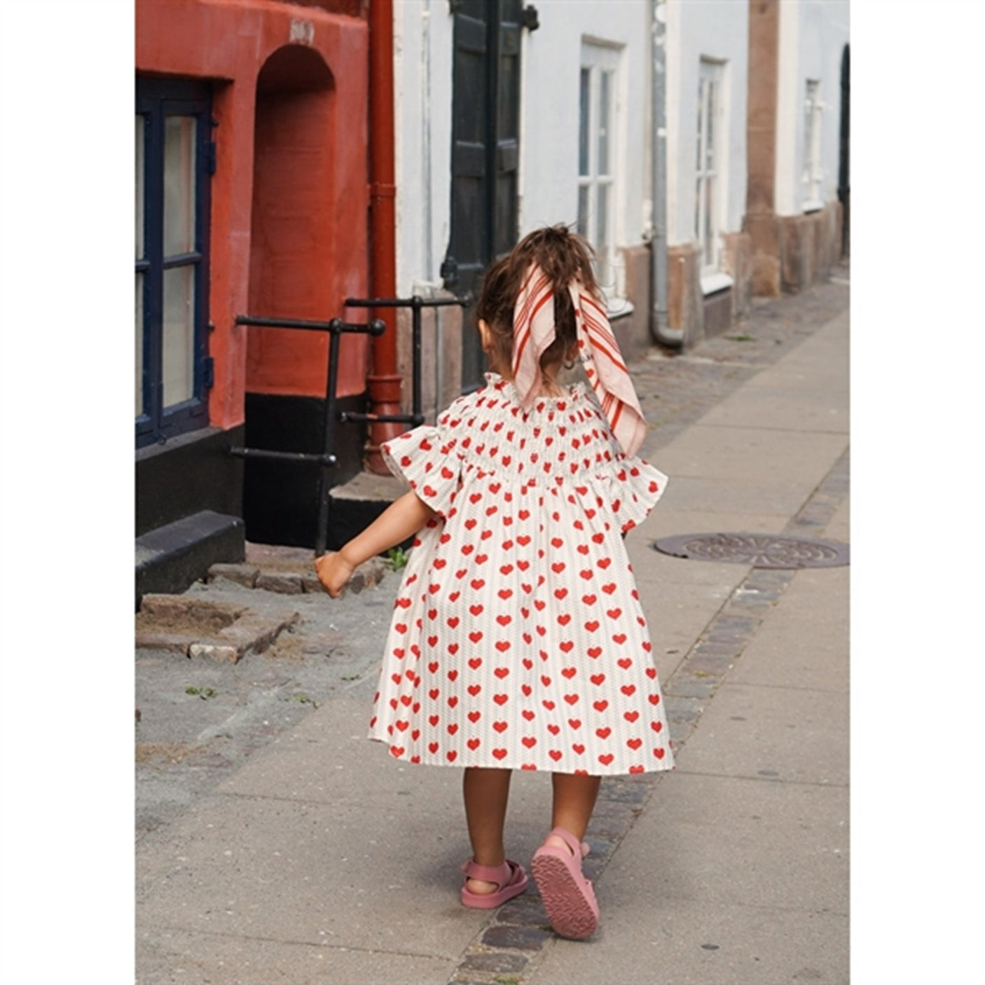 Konges Sløjd Amour Blue Stripe Vivi Dress