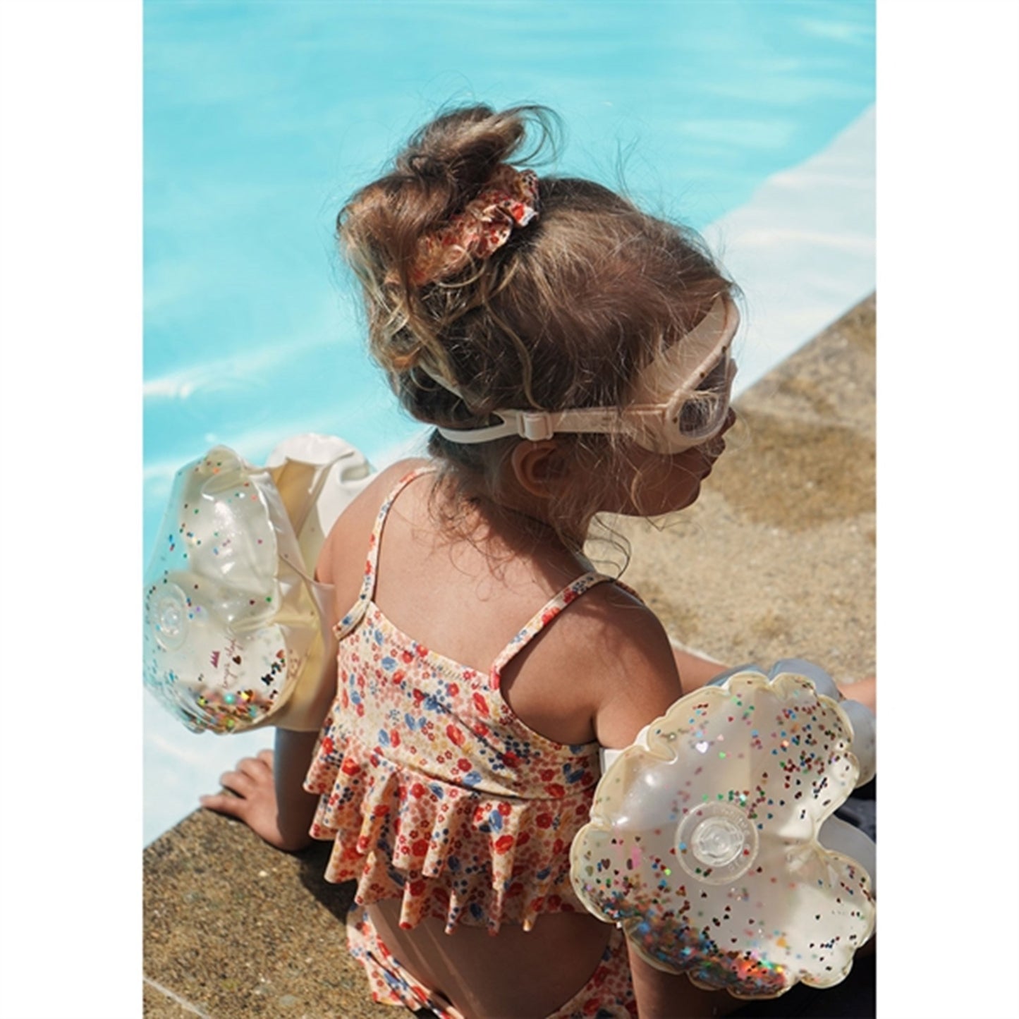 Konges Sløjd Water Wings Heart Transparent Cream