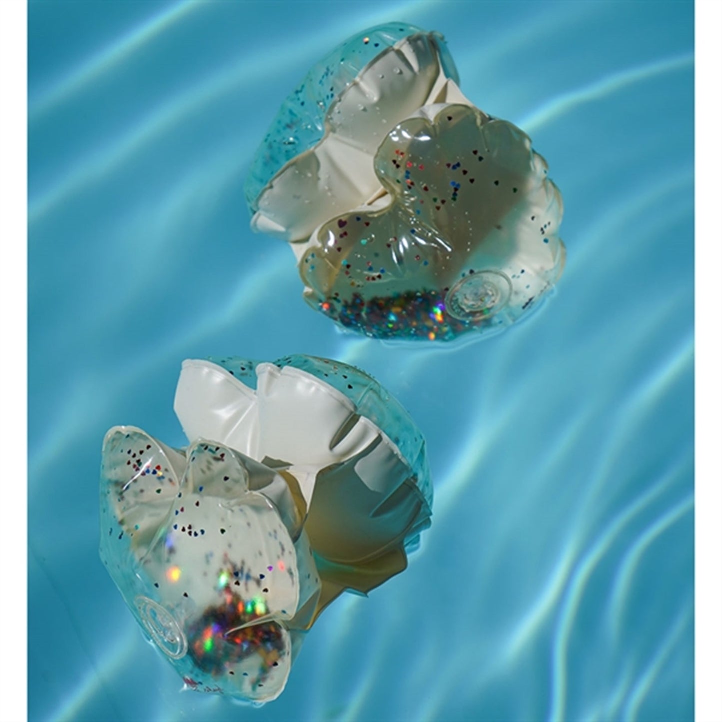 Konges Sløjd Water Wings Heart Transparent Cream