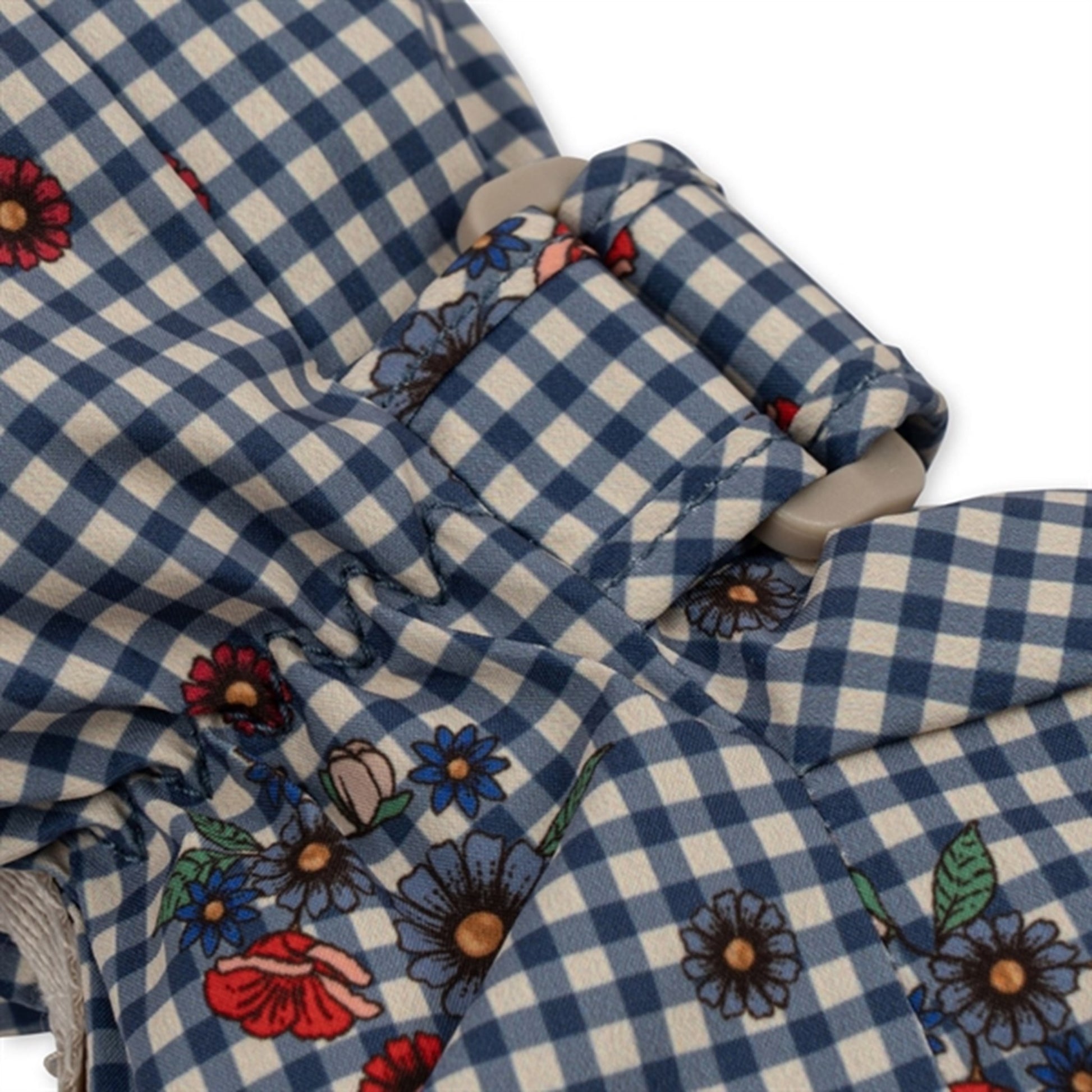 Konges Sløjd Blossom Check Nutti Down Slippers