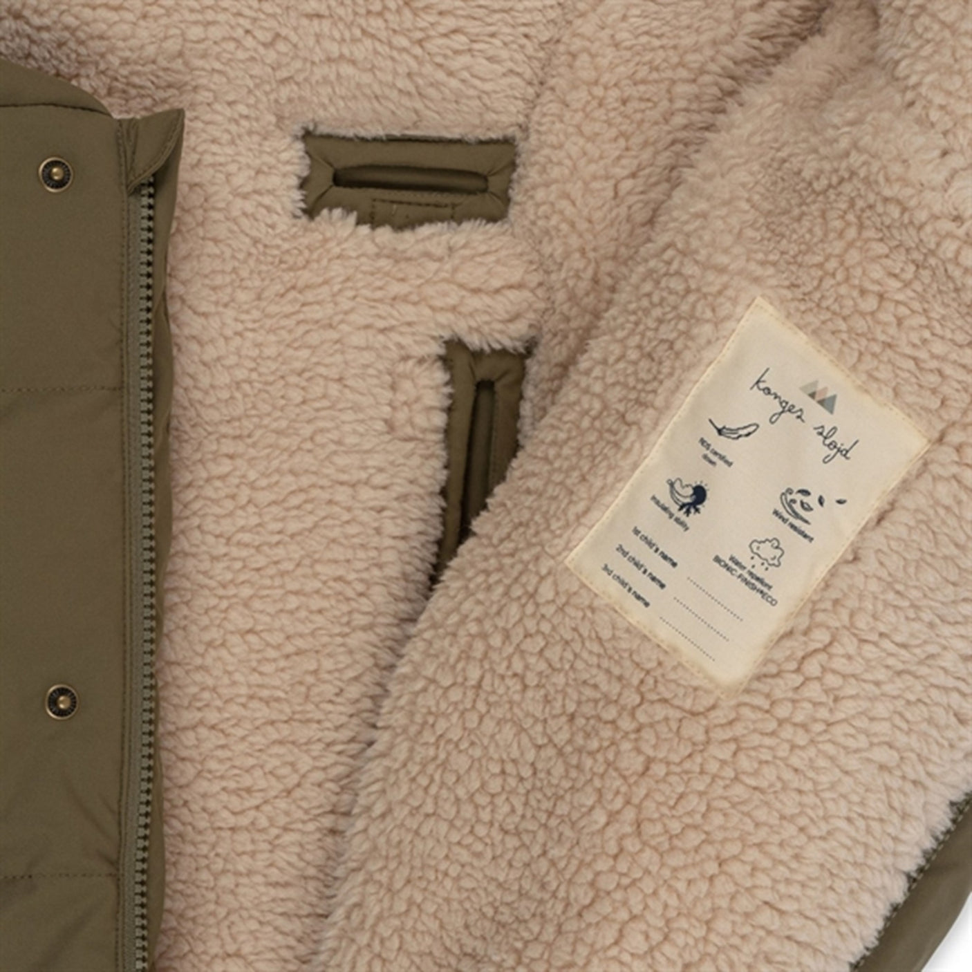 Konges Sløjd Dusky Green Nutti Down Sleepingbag