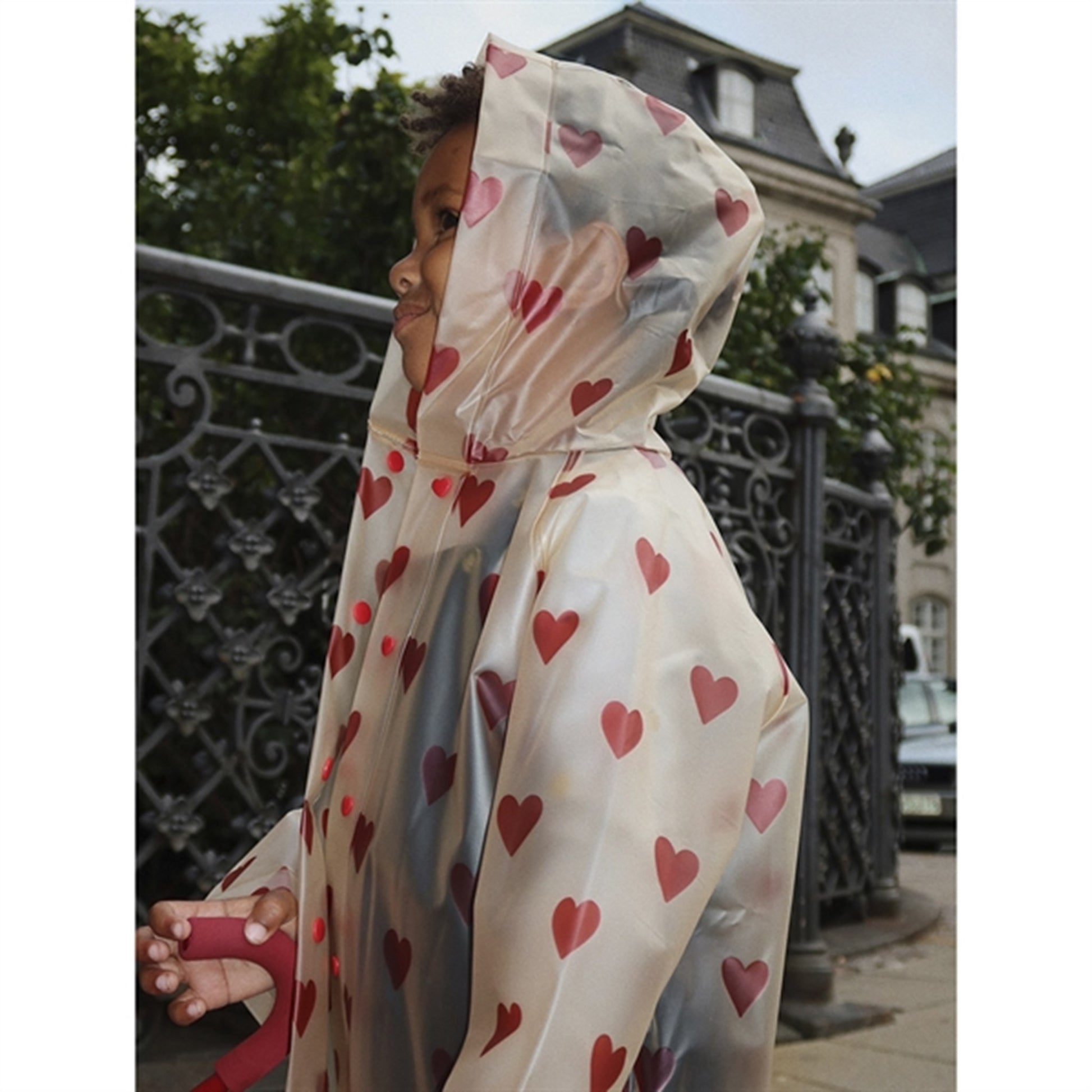 Konges Sløjd Mon Grand Amour Brume Raincoat