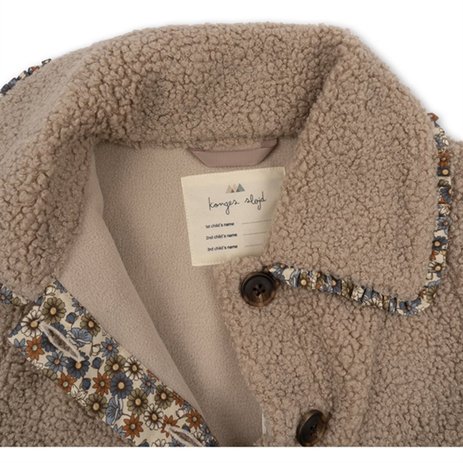 Konges Sløjd Oxford Tan Cala Collar Frill Jacket