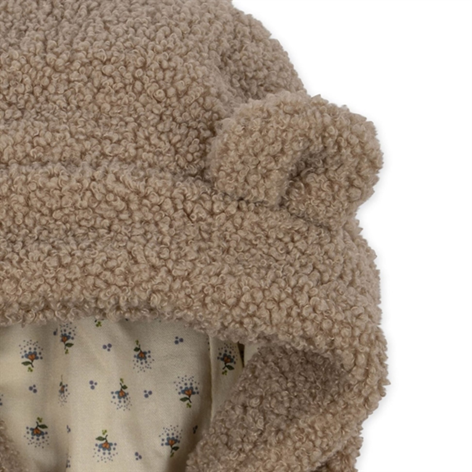 Konges Sløjd Oxford Tan Grizz Teddy Onesie