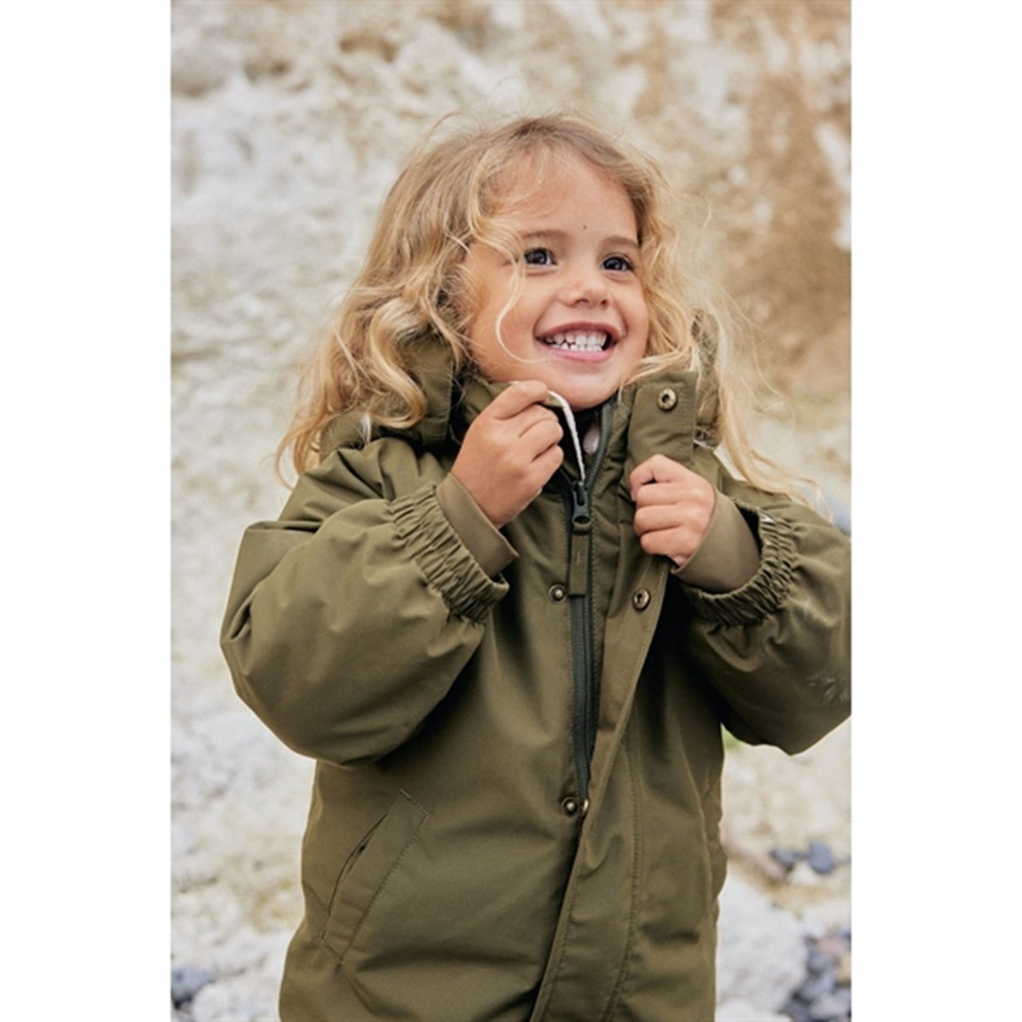 Konges Sløjd Dark Olive Nohr Solid Snow Suit