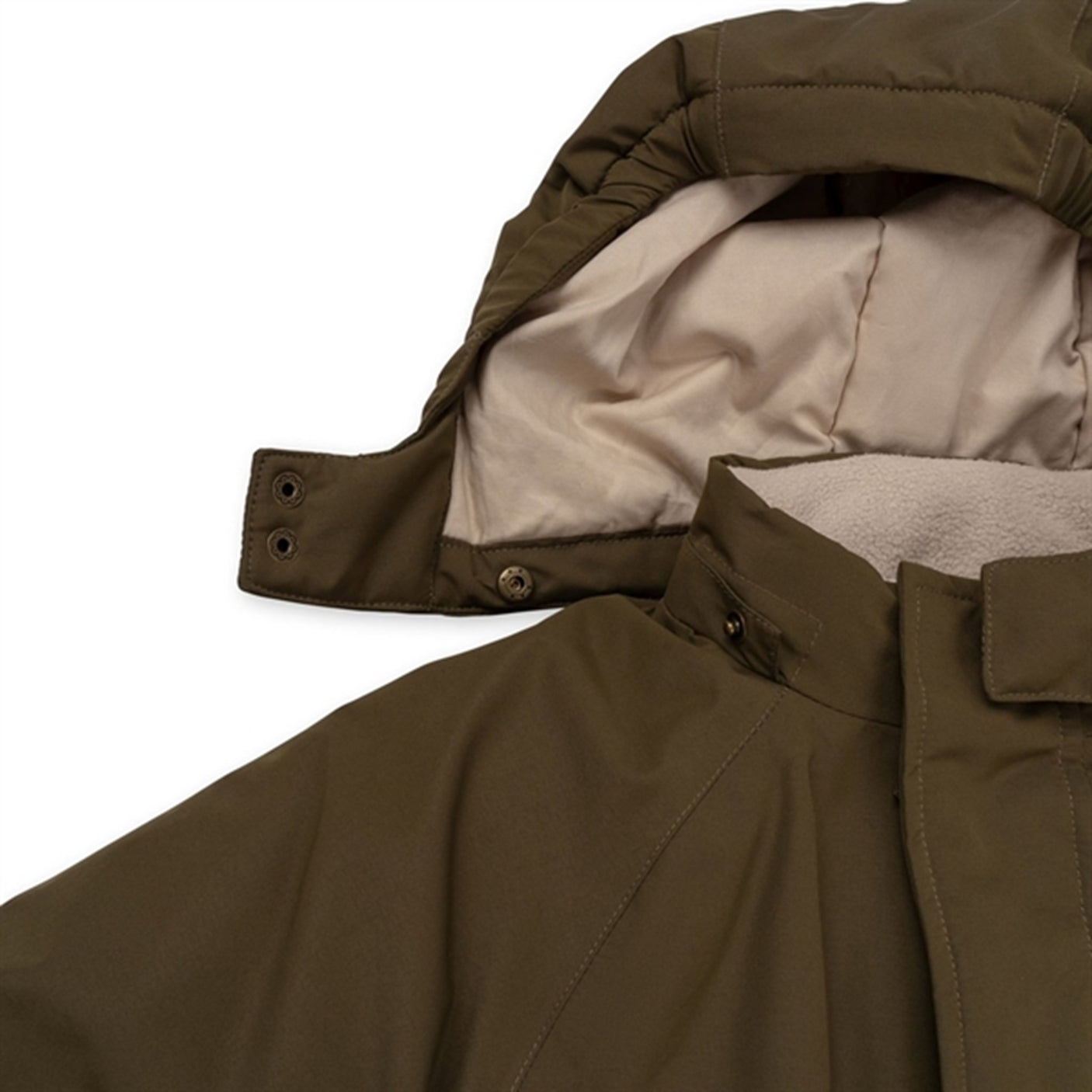 Konges Sløjd Dark Olive Nohr Solid Snow Suit