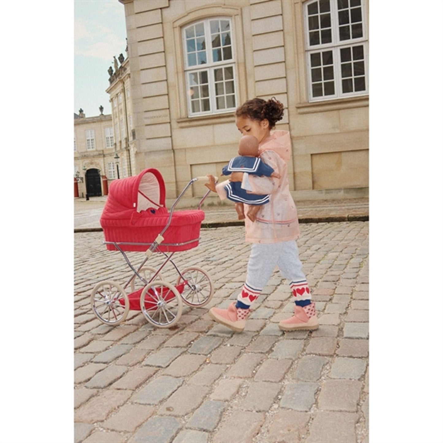 Konges Sløjd Red Doll Pram Corduroy