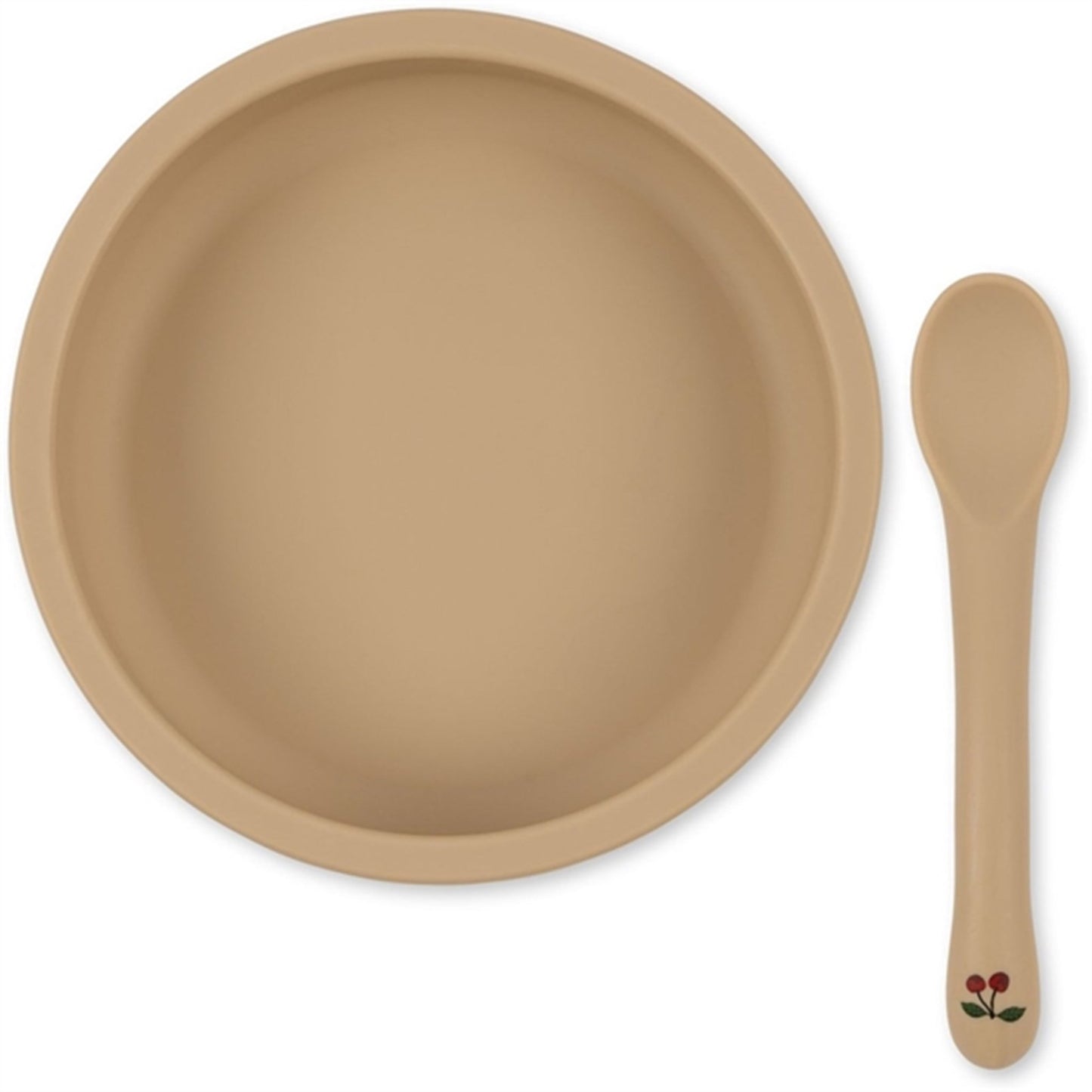 Konges Sløjd Cherry Silicone set with bowl and Spoon
