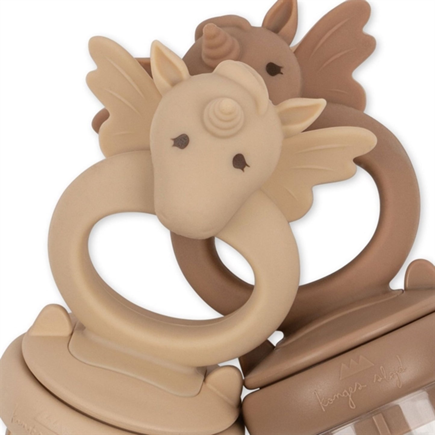 Konges Sløjd Shell/Blush Fruit Feeding Pacifier Unicorn