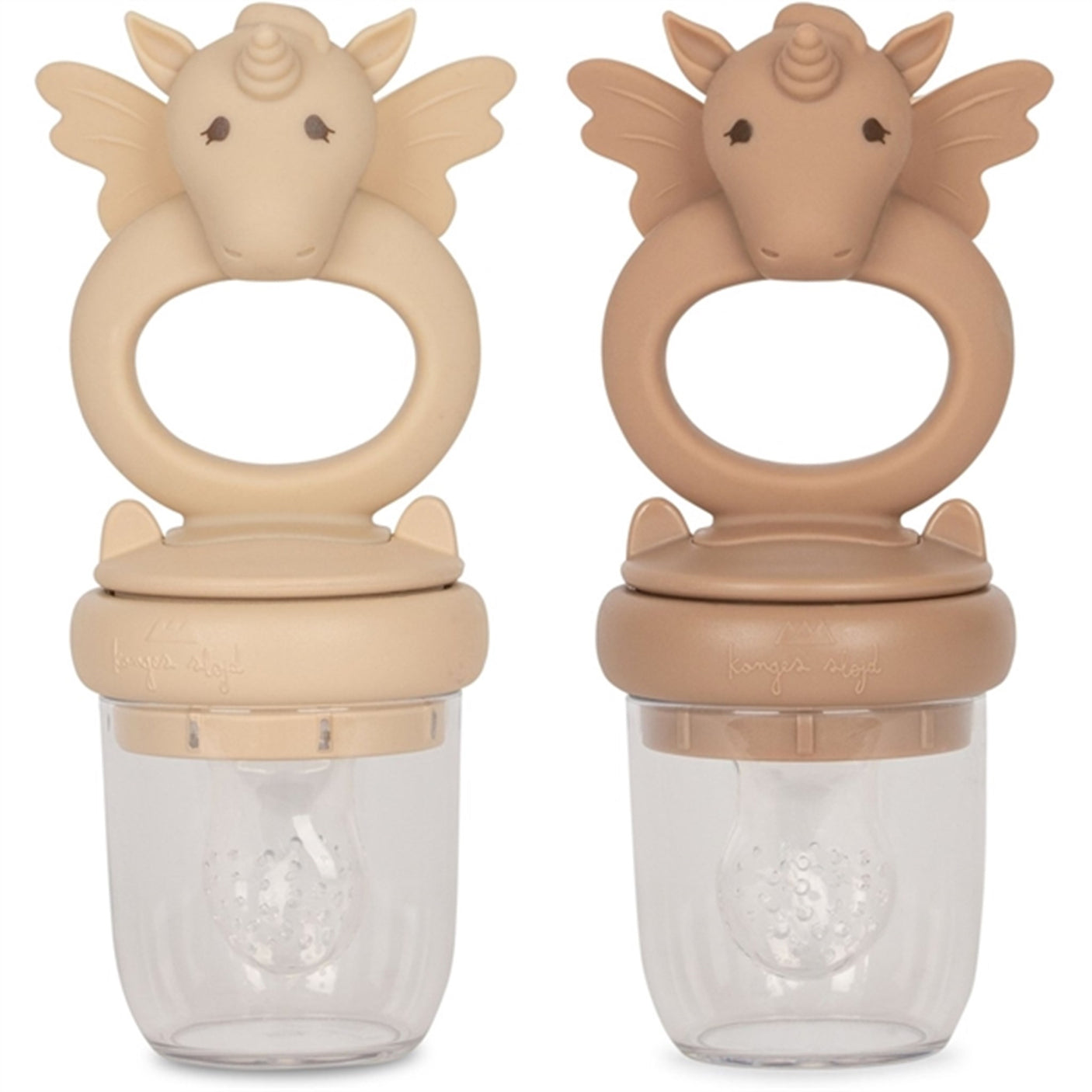 Konges Sløjd Shell/Blush Fruit Feeding Pacifier Unicorn