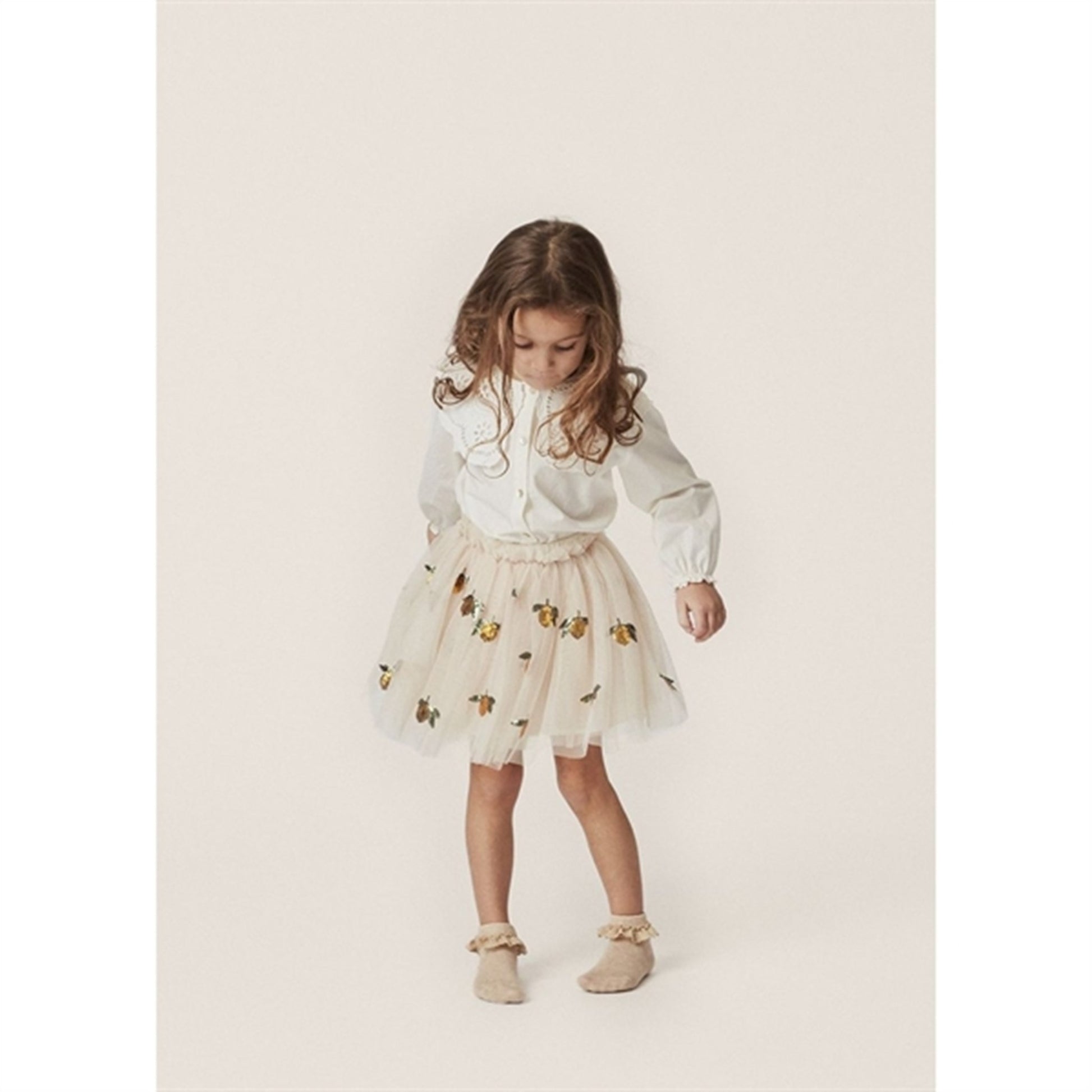 Konges Sløjd Rose/Sand/Roebuck 3-Pack Lurex Lace Socks