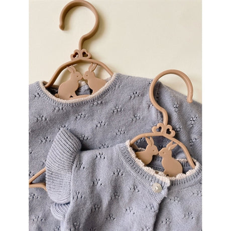 Konges Sløjd Caramel 5-Pack Kids Hanger Bunny
