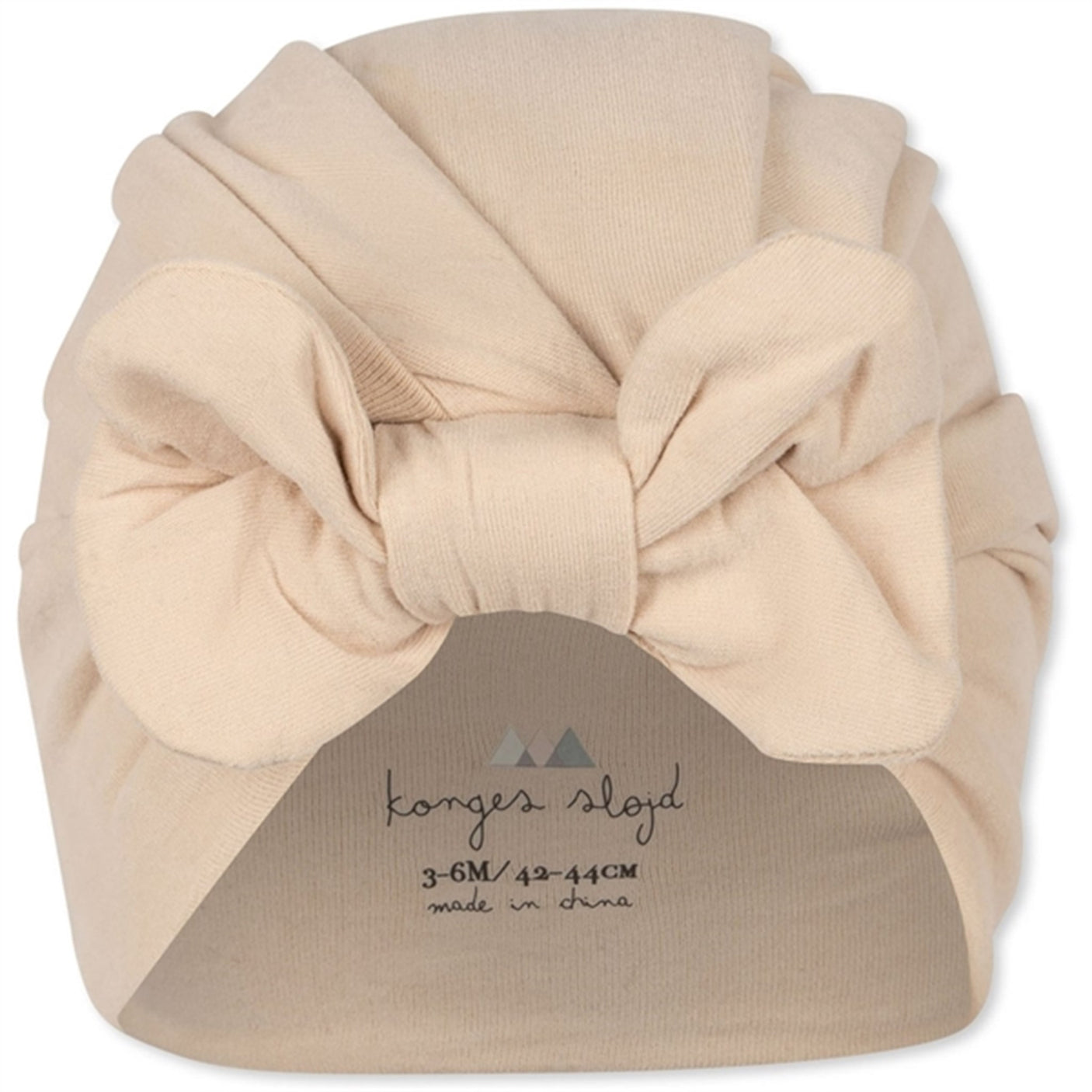 Konges Sløjd Ma Grande Cerise/Nouvelle Peach Basic 2-Pack Turban
