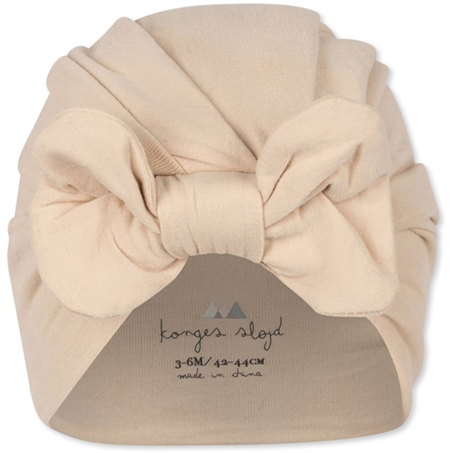 Konges Sløjd Ma Grande Cerise/Nouvelle Peach Basic 2-Pack Turban