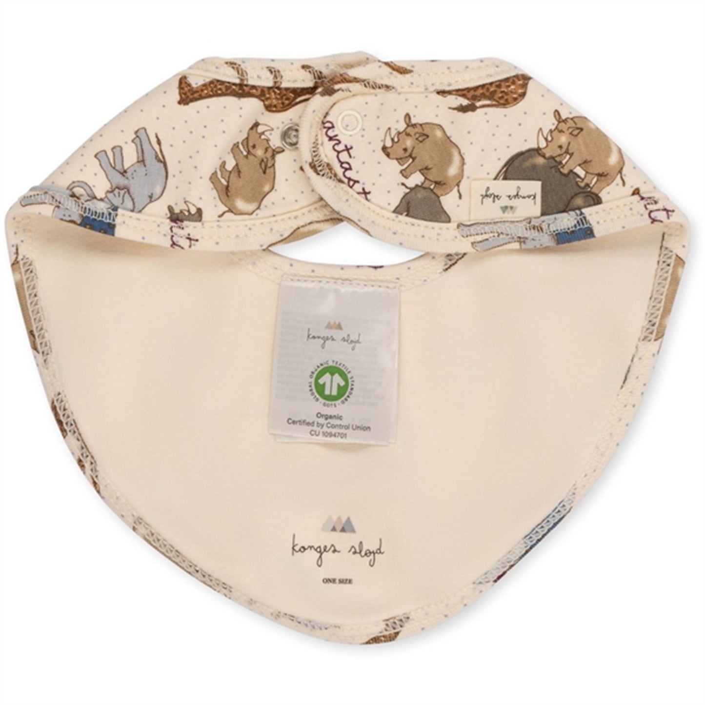 Konges Sløjd Elefantastic/Sleet Basic 2-Pack Bib