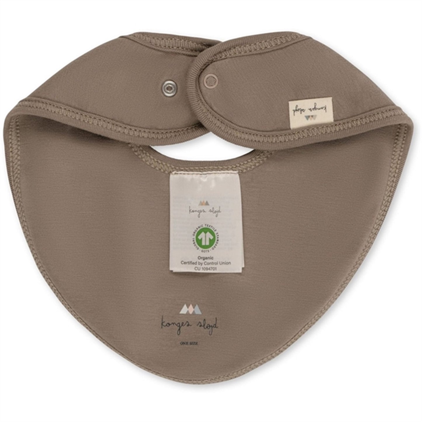 Konges Sløjd Lemon Harbor/Brindle Basic 2-Pack Bib