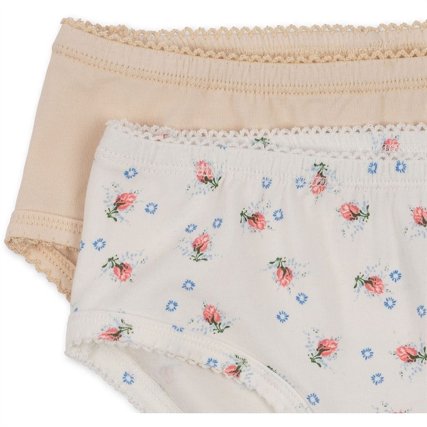 Konges Sløjd Brise Dé Été White/Nouvelle Peach Basic 2-Pack Underpants