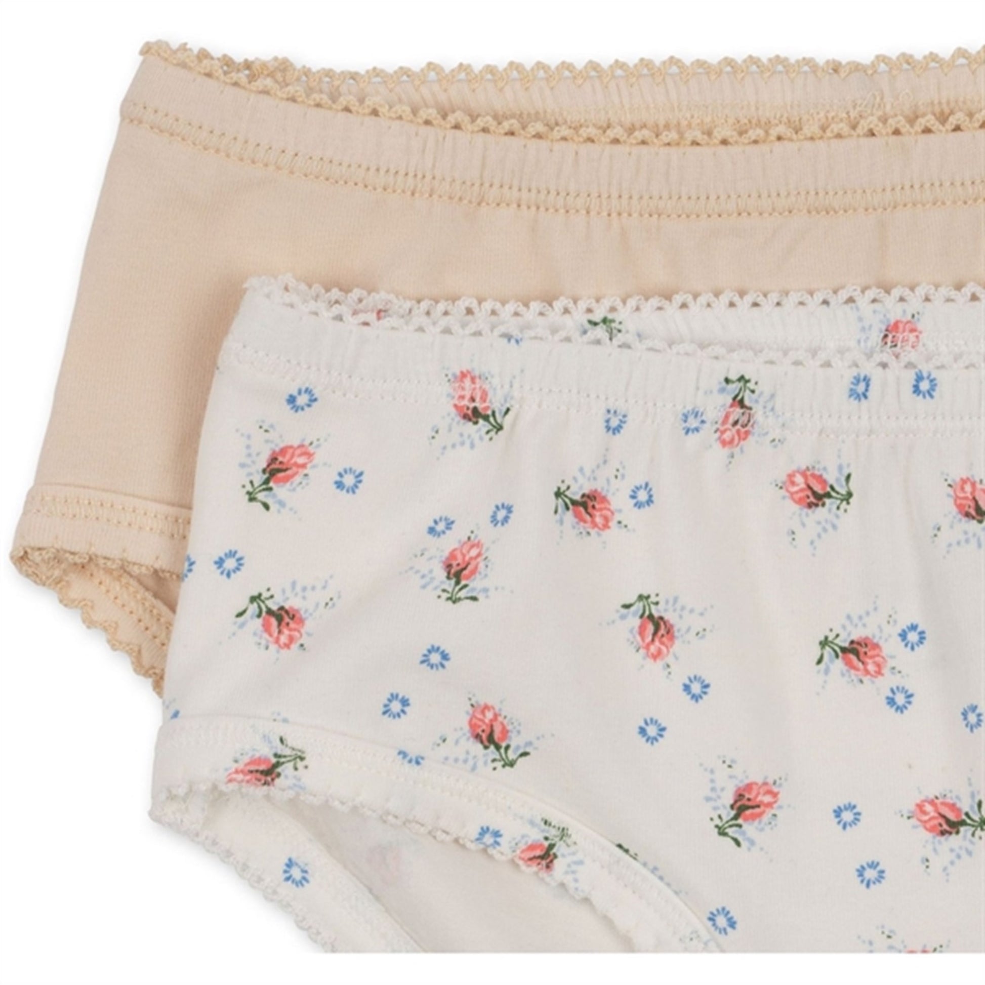 Konges Sløjd Brise Dé Été White/Nouvelle Peach Basic 2-Pack Underpants