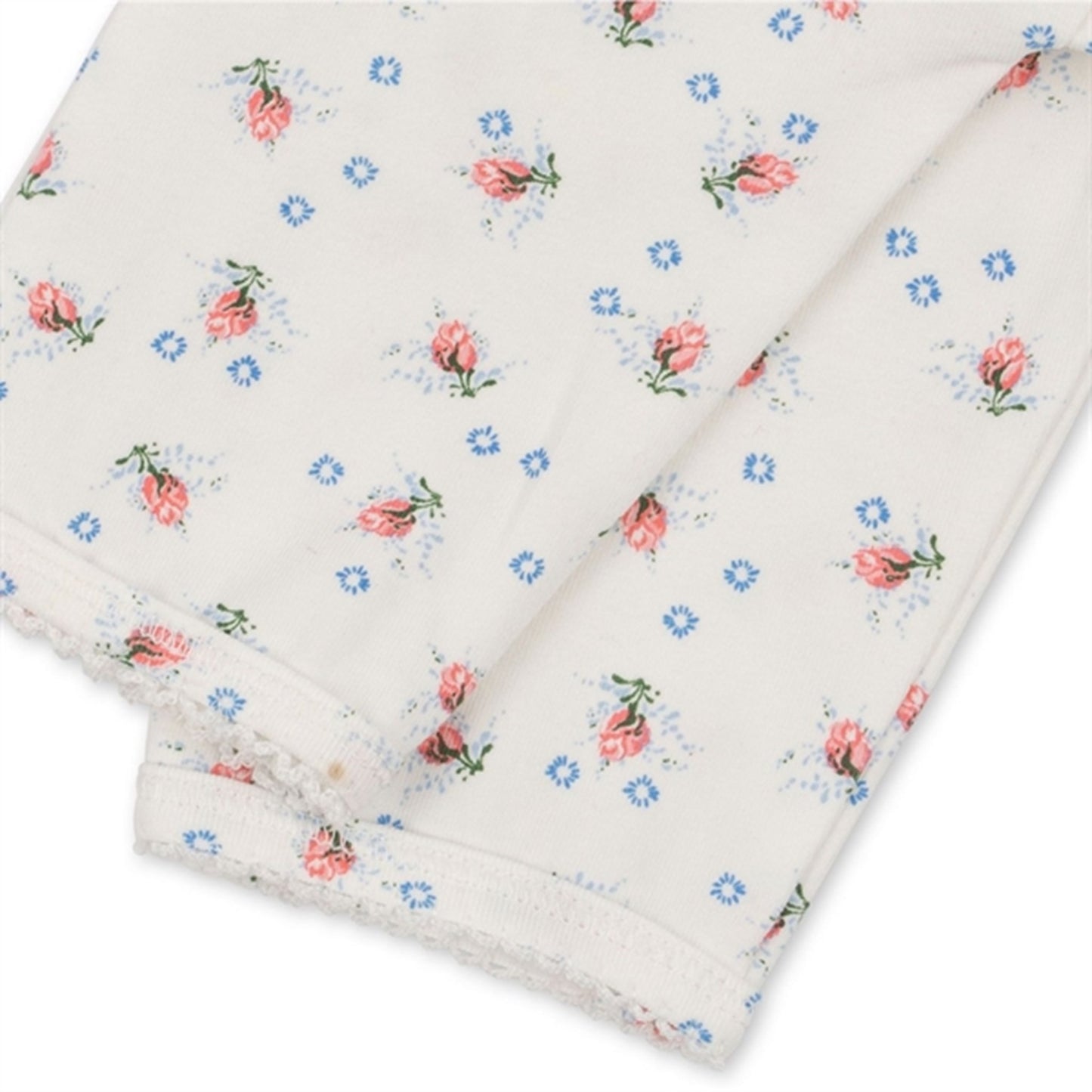 Konges Sløjd Brise Dé Été White Basic Newborn Onesie