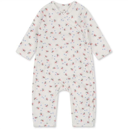 Konges Sløjd Brise Dé Été White Basic Newborn Onesie