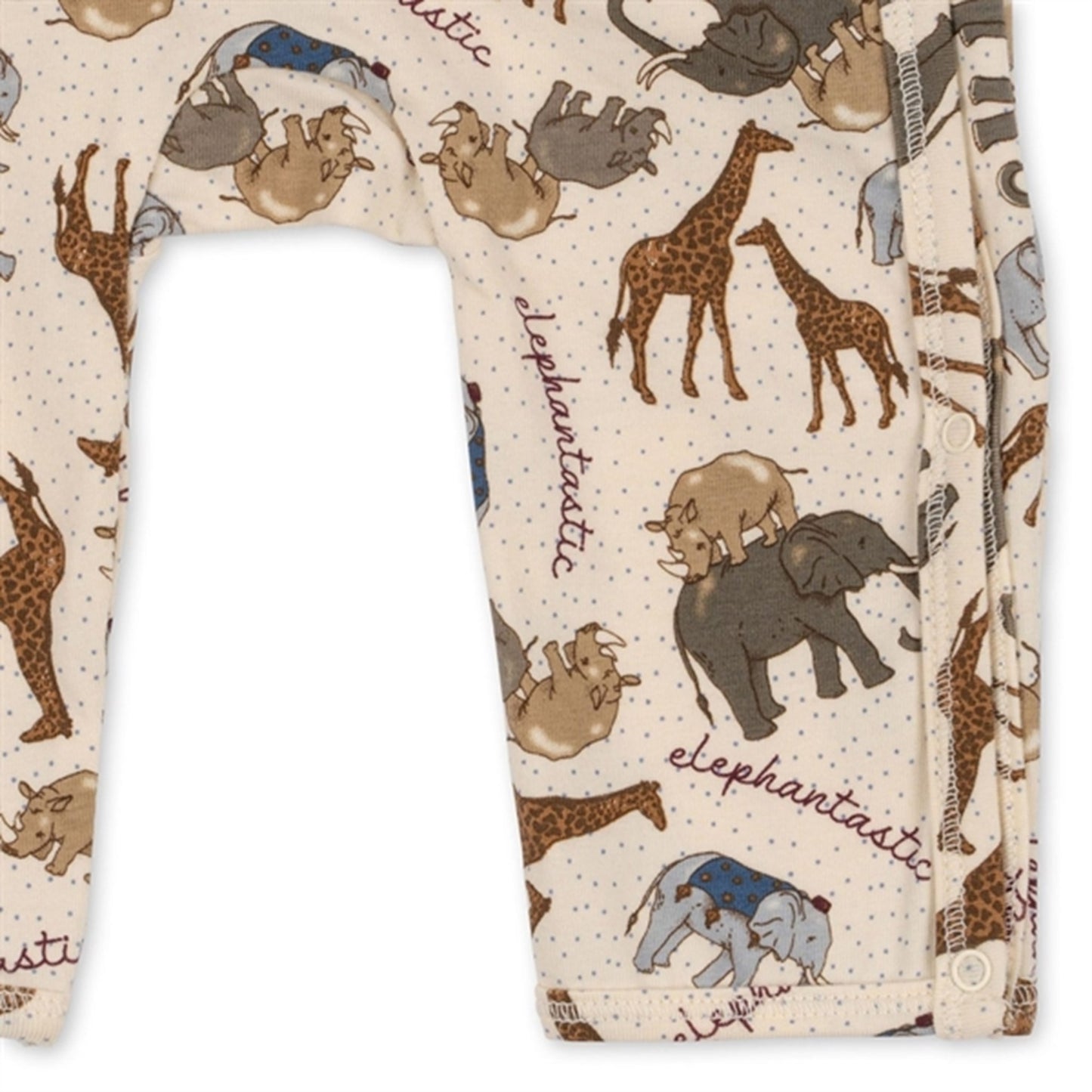 Konges Sløjd Elephantastic Basic Newborn Onesie