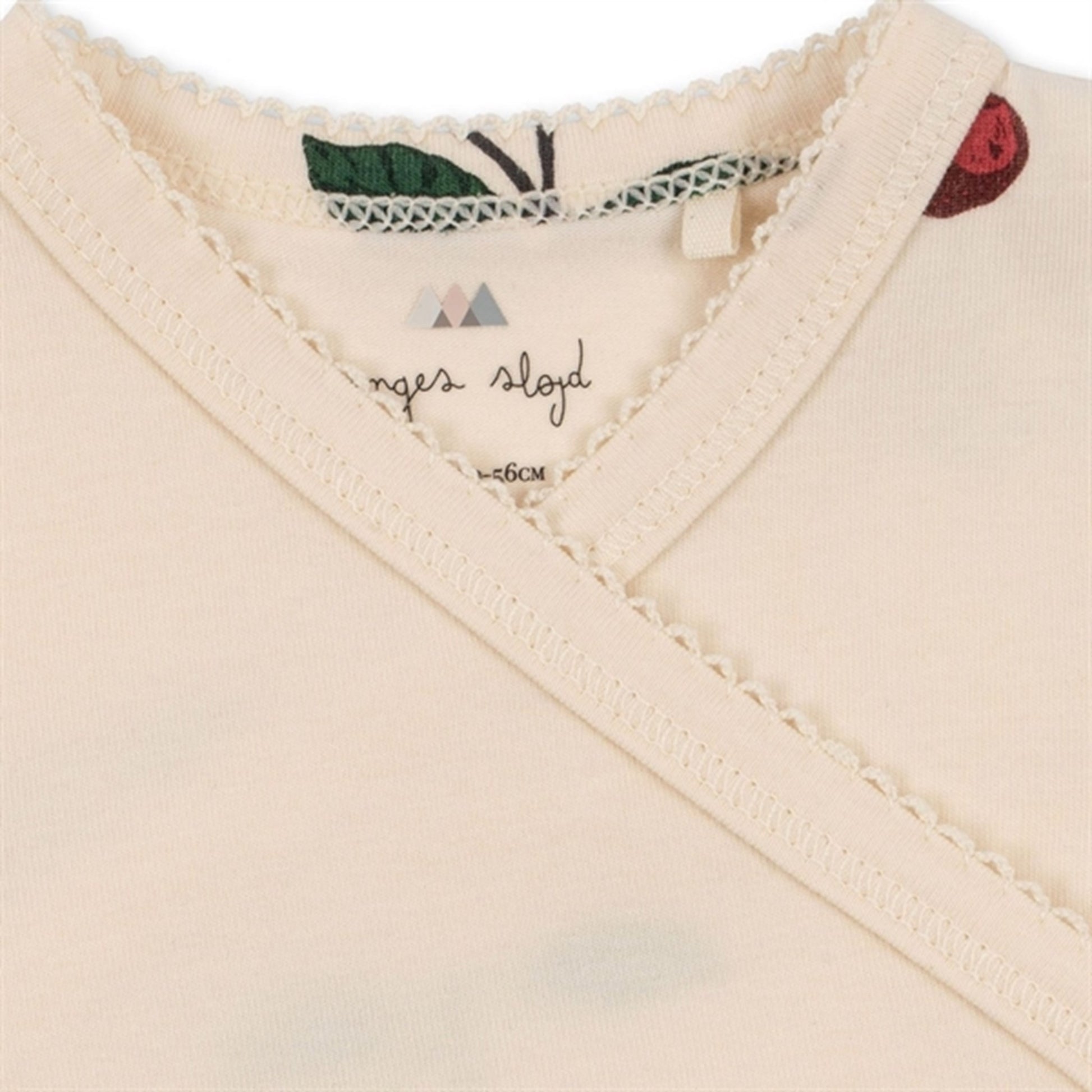 Konges Sløjd Ma Grande Cerise Basic Newborn Onesie