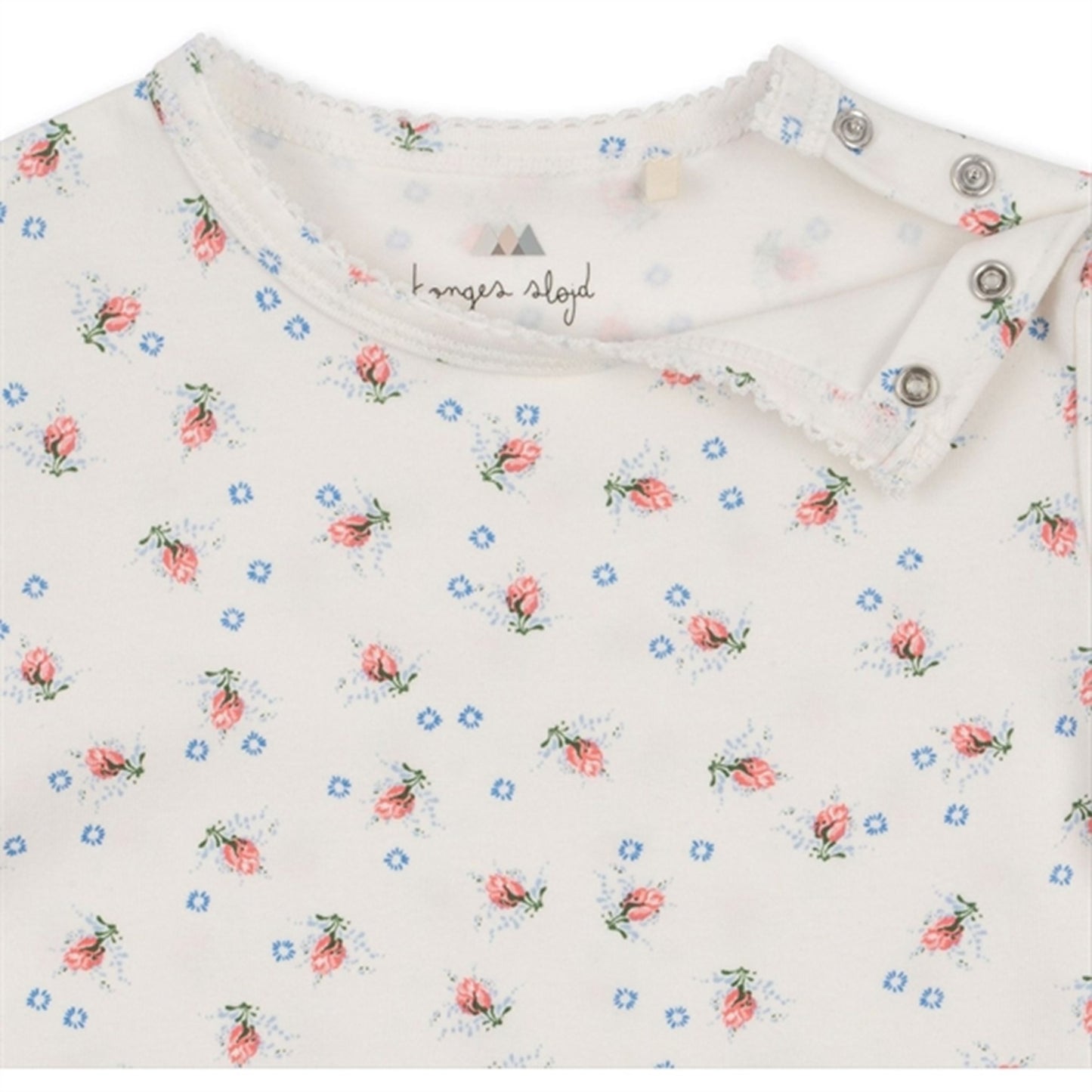 Konges Sløjd Brise Dé Été White Basic Onesie