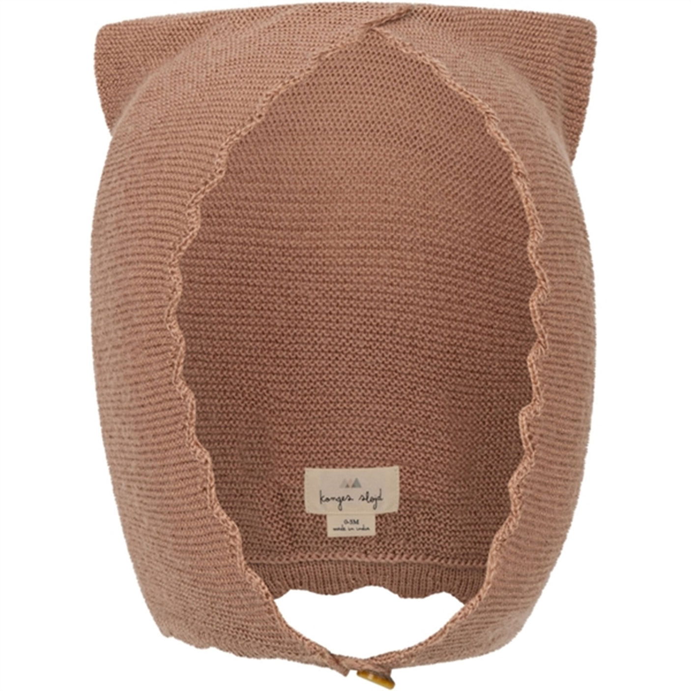 Konges Sløjd Café Au Lait Cat Knit Wool Helmet