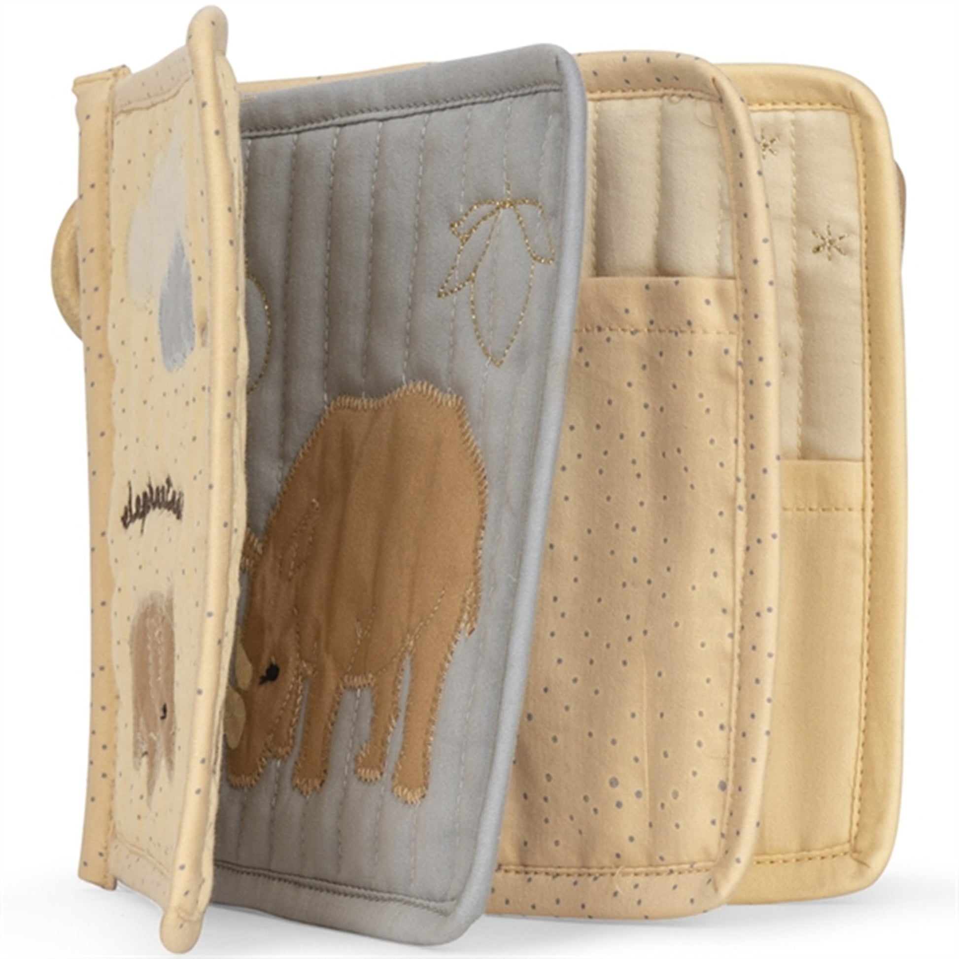 Konges Sløjd Brazilian Sand Fabric Book Zoo