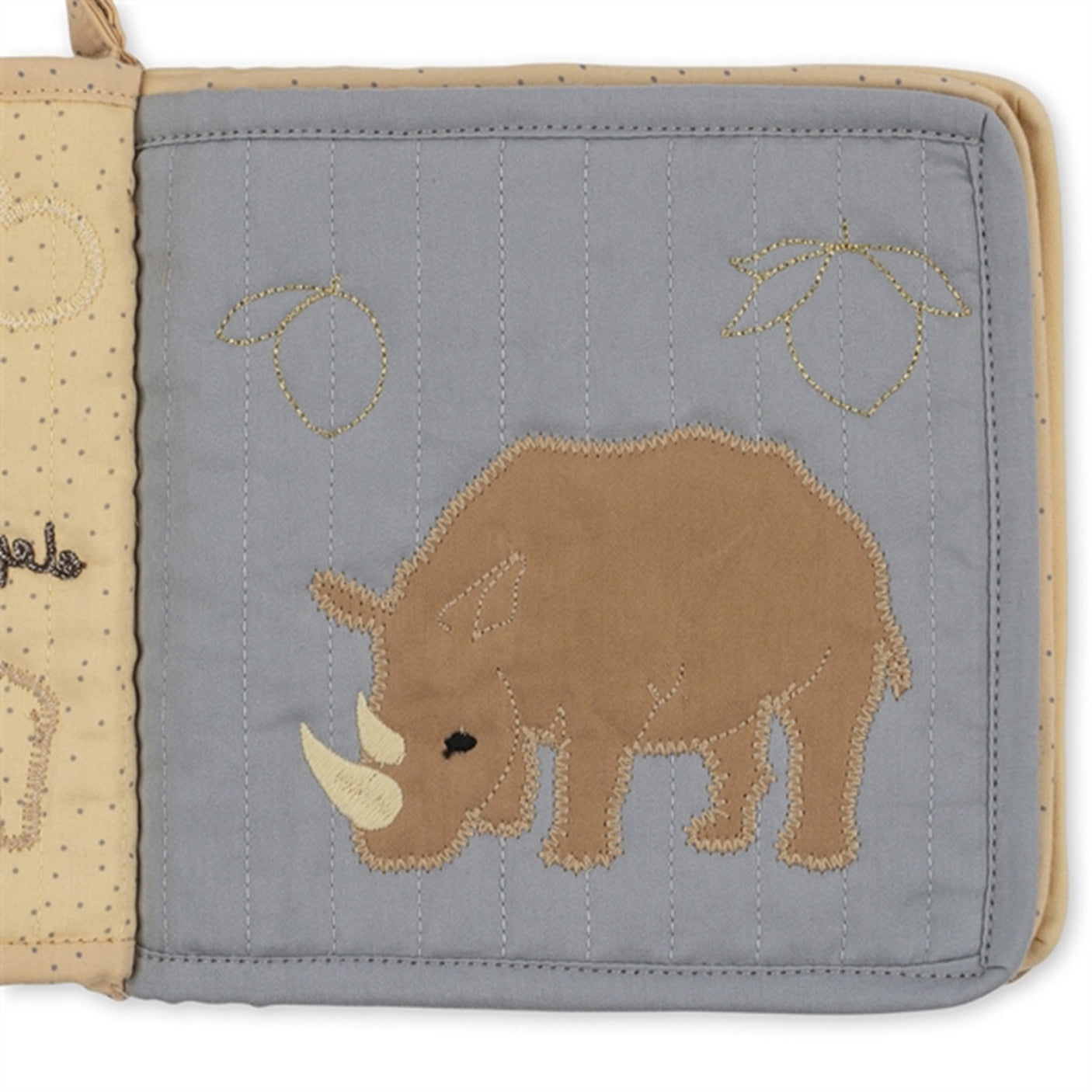 Konges Sløjd Brazilian Sand Fabric Book Zoo