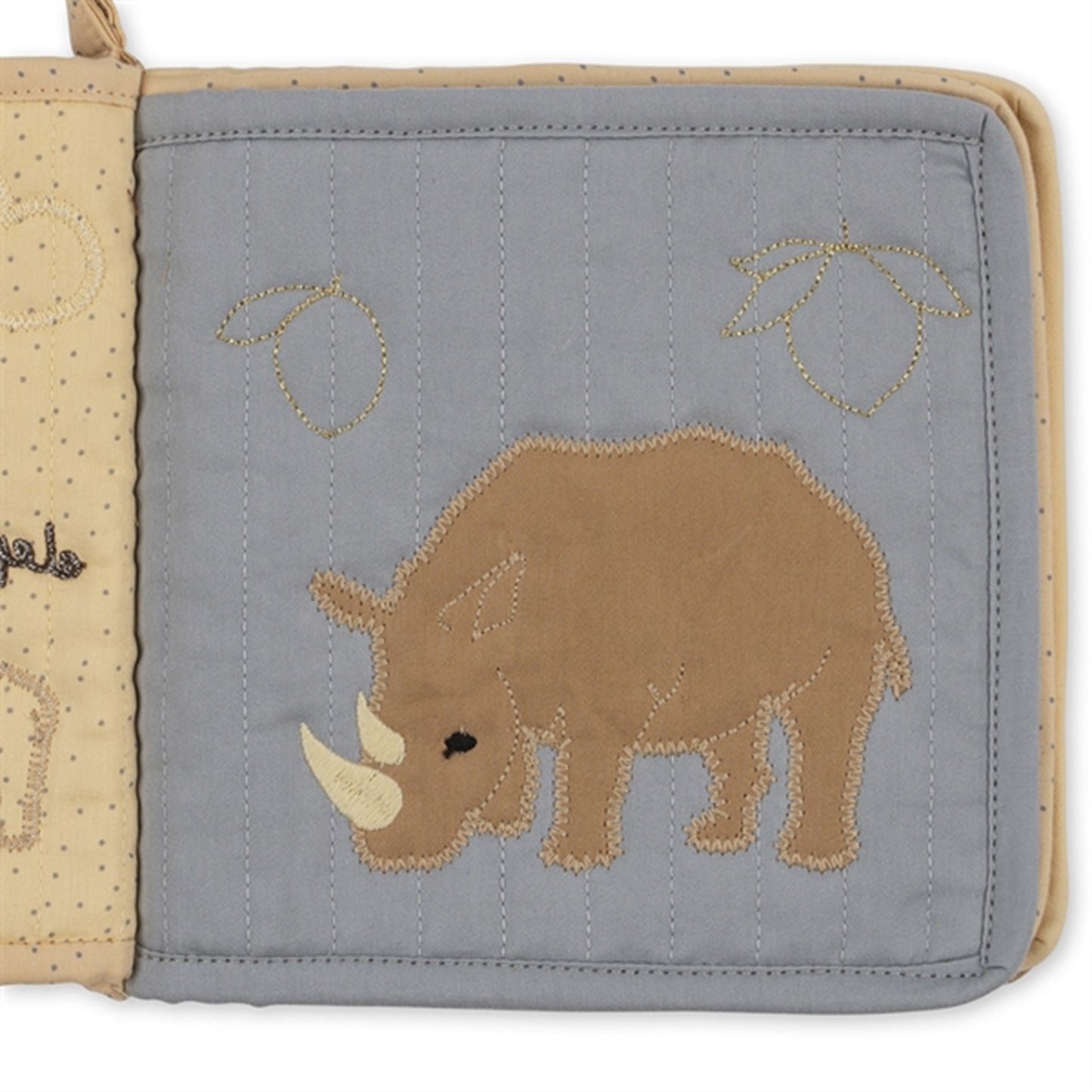 Konges Sløjd Brazilian Sand Fabric Book Zoo