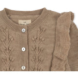 Konges Sløjd Moonlight Fiol Frill Cardigan