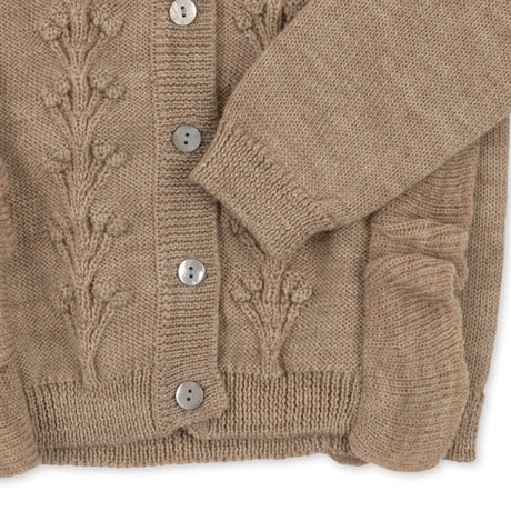 Konges Sløjd Moonlight Fiol Frill Cardigan