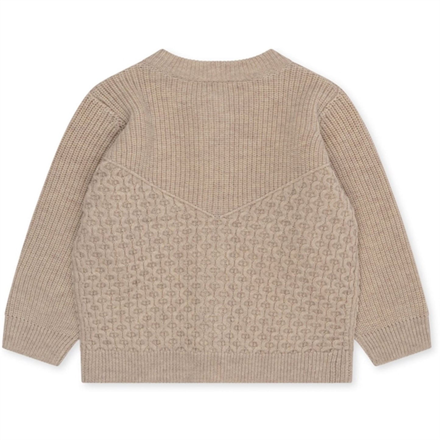 Konges Sløjd Creme Harri Knit Wool Cardigan