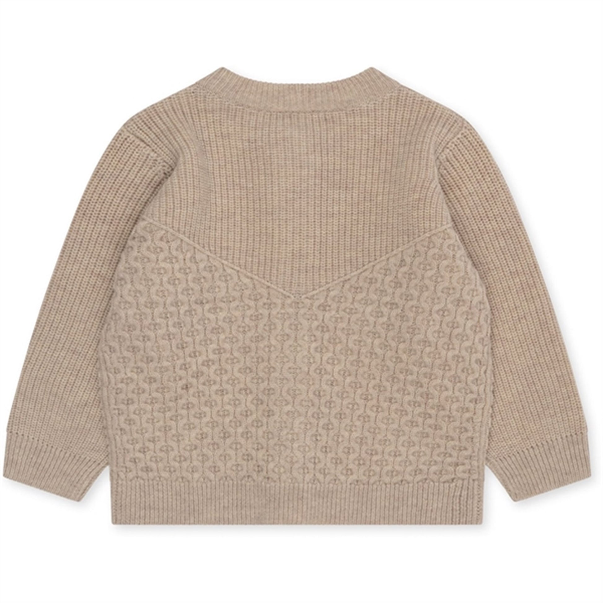 Konges Sløjd Creme Harri Knit Wool Cardigan