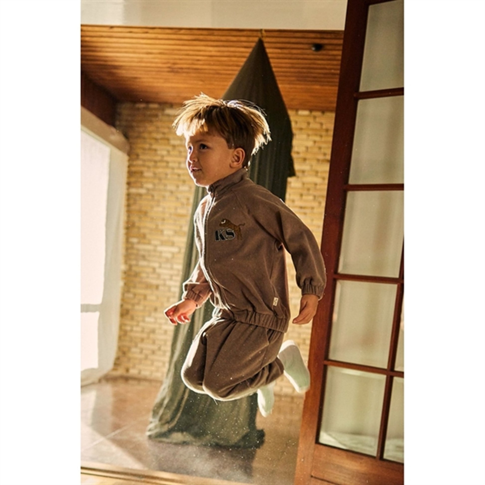 Konges Sløjd Desert Taupe Itty Tracksuit Jacket